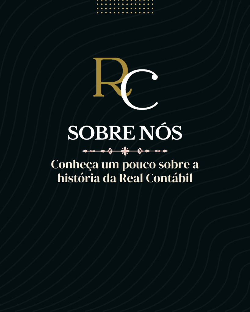 Post Instagram sobre Real Contábil. Fixar post na Primeira Posição